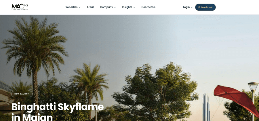 Macins Luxe Properties — screenshot